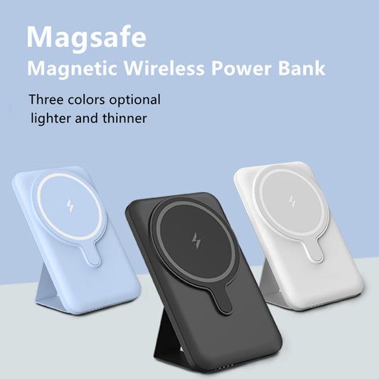 Unleash the Power of Convenience with our Magsafe Magnetic Wireless Power Bank - 10000mAh